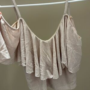 Show Me Your Mumu glitter crop top